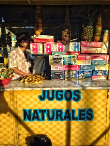 Jugo Naturales Juice Vendor Colombian Cultural Quirks