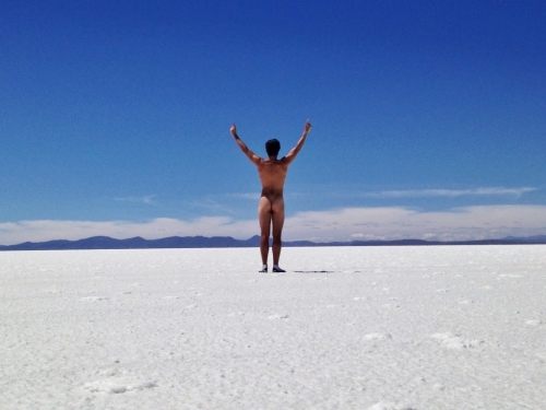 Salar De Uyuni Salt Flats Andrew Schultz Naked Bolivia